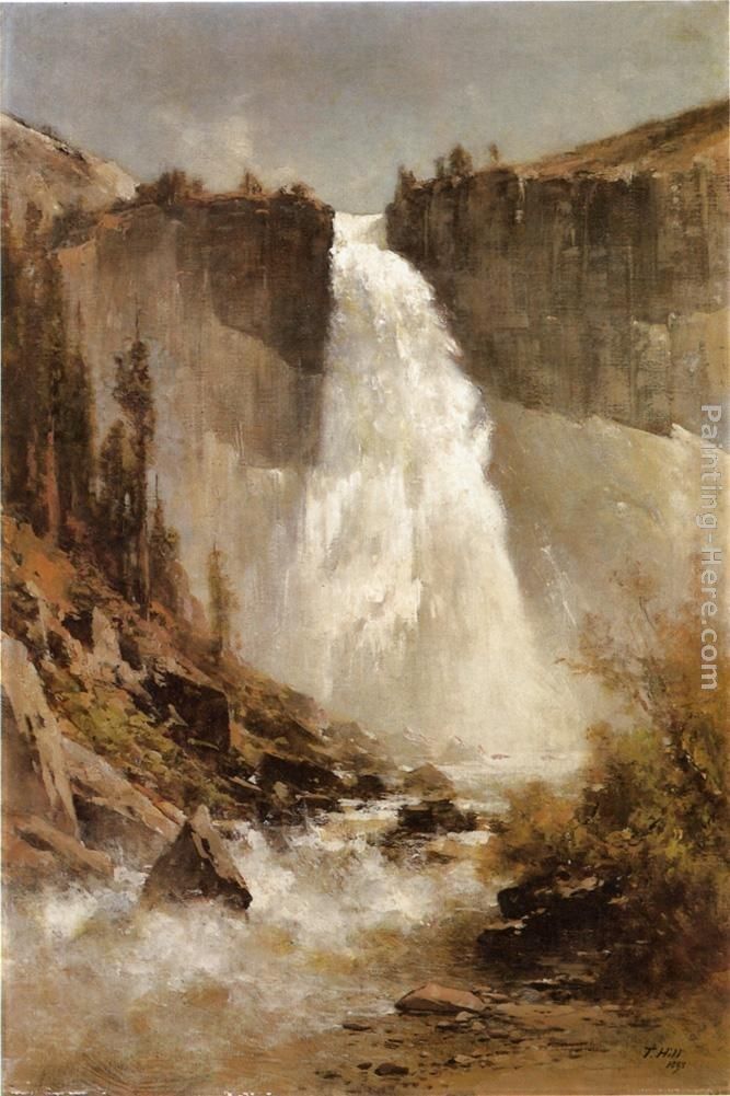 Thomas Hill The Falls of Yosemite